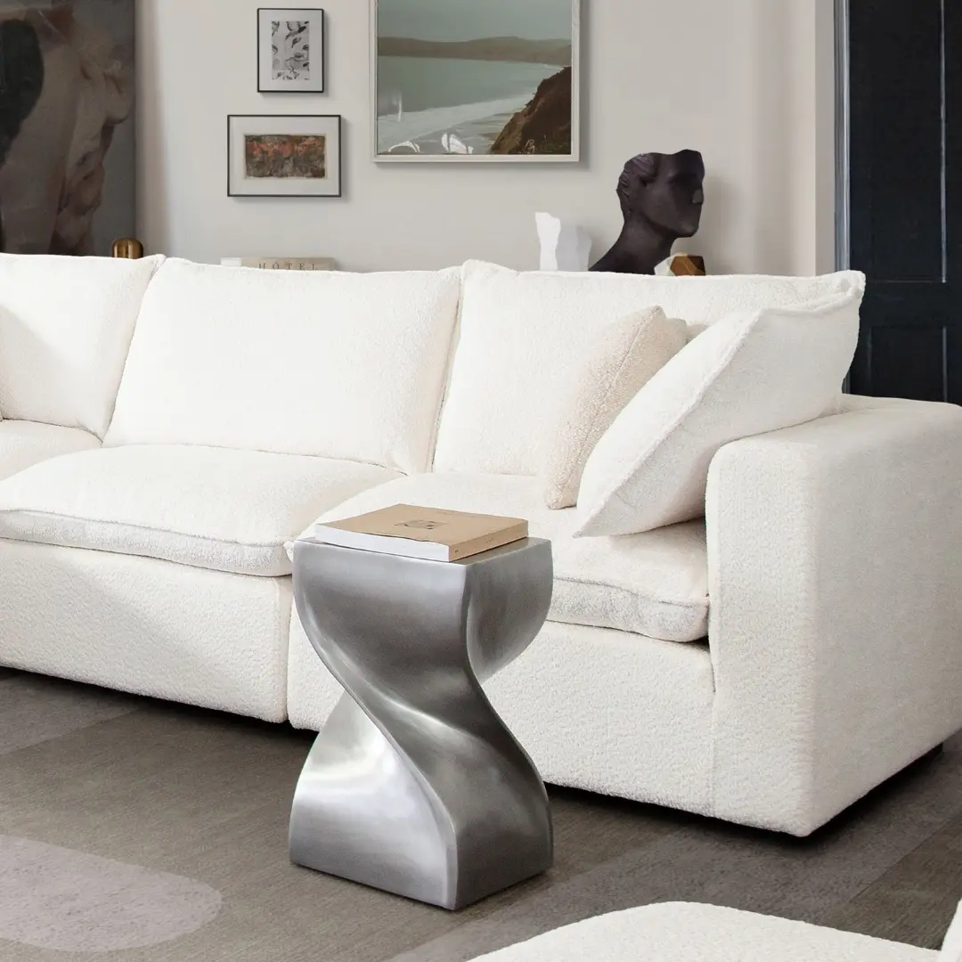 Spire Square Metal Accent Table By Diamond Sofa | Mobilia Cleopatra 3 Metal Accent Table
