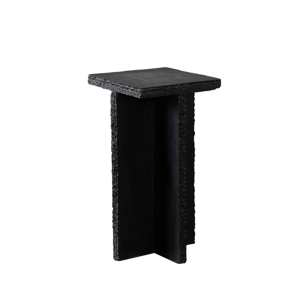 Spectre Black Accent Table By Diamond Sofa | Mobilia Cleopatra 3 Black Accent Table
