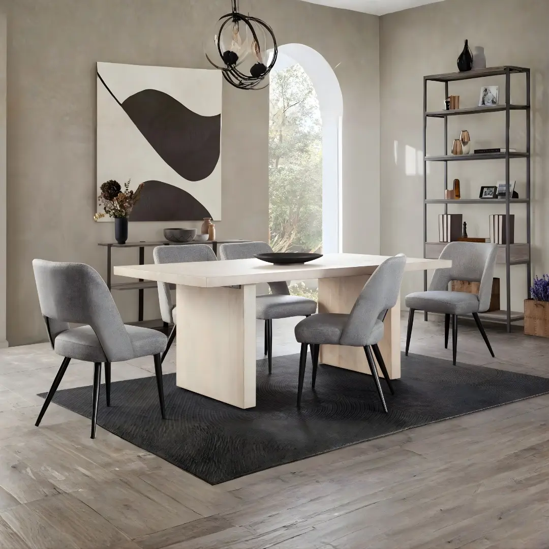 Sonoma Wood Rectangle Dining Table By Diamond Sofa | Mobilia Cleopatra 3 Rectangle Dining Table