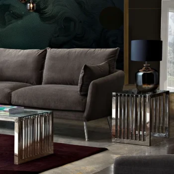Glass End Table