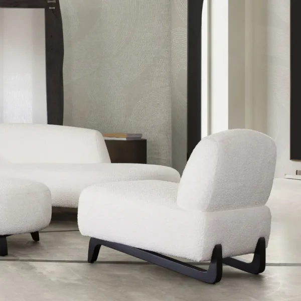 White Upholstered Chair