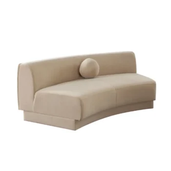 Velvet Upholstered Sofa