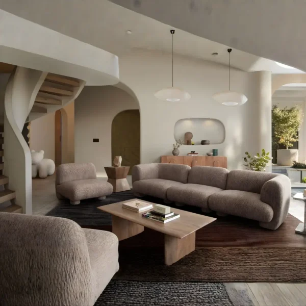 Fabric Lounge Chair