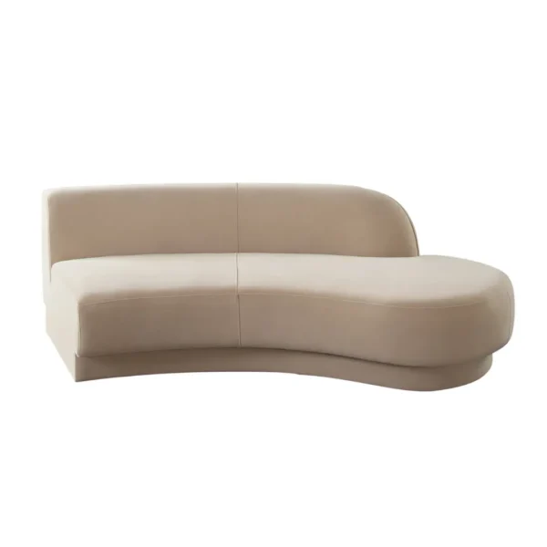 Curved Chaise Lounge