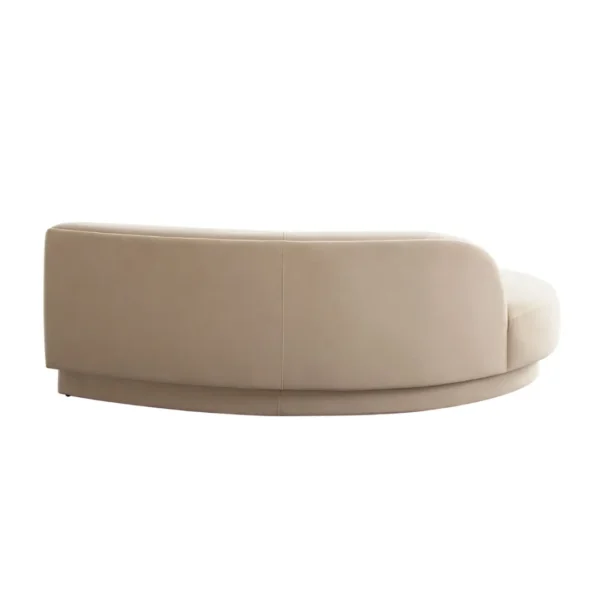 Curved Chaise Lounge