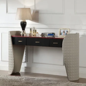 Wood Vanity Desk
