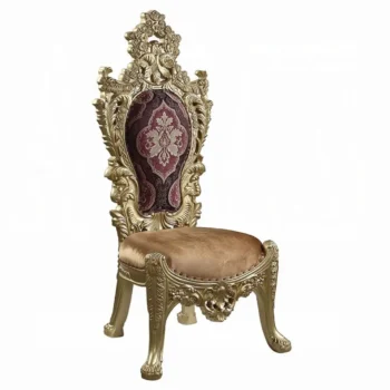 Gold Dining Side Chair Set of 2