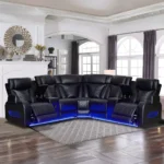 Sectional Sofa With Recliners