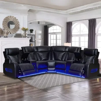 Sectional Sofa With Recliners