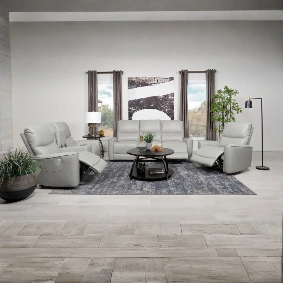 Greenfield 3-Piece Reclining Sofa Set By Coaster Furniture | Mobilia Cleopatra 3 Reclining Sofa Set