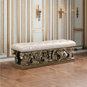 Gold Bench for Bedroom