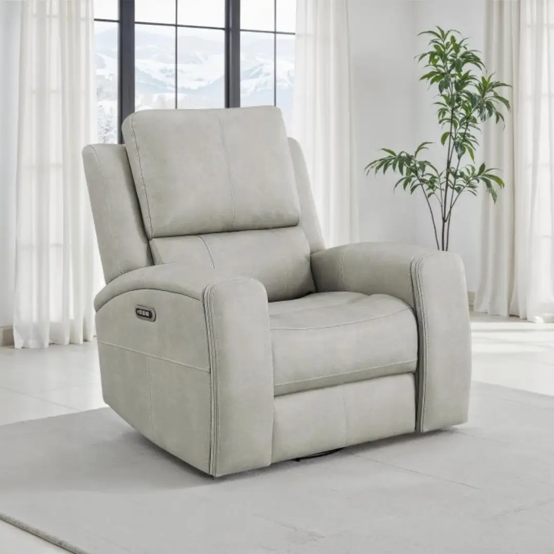 Brickston Swivel Glider Recliner Chair By Coaster Furniture | Mobilia Cleopatra 3 Swivel Glider Recliner Chair