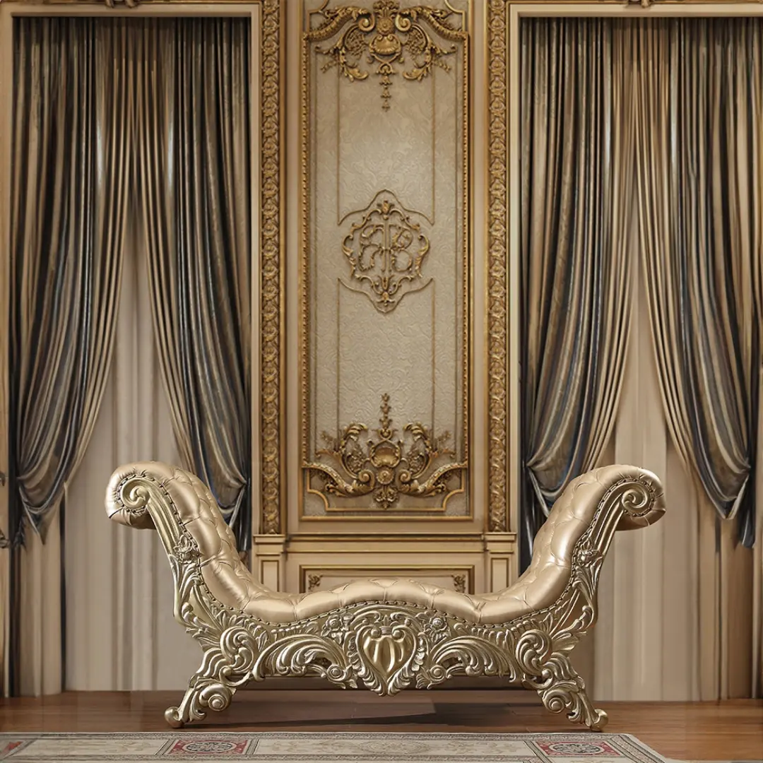 Vatican Leather Bedroom Bench By Acme | Mobilia Cleopatra 3 Leather Bedroom Bench