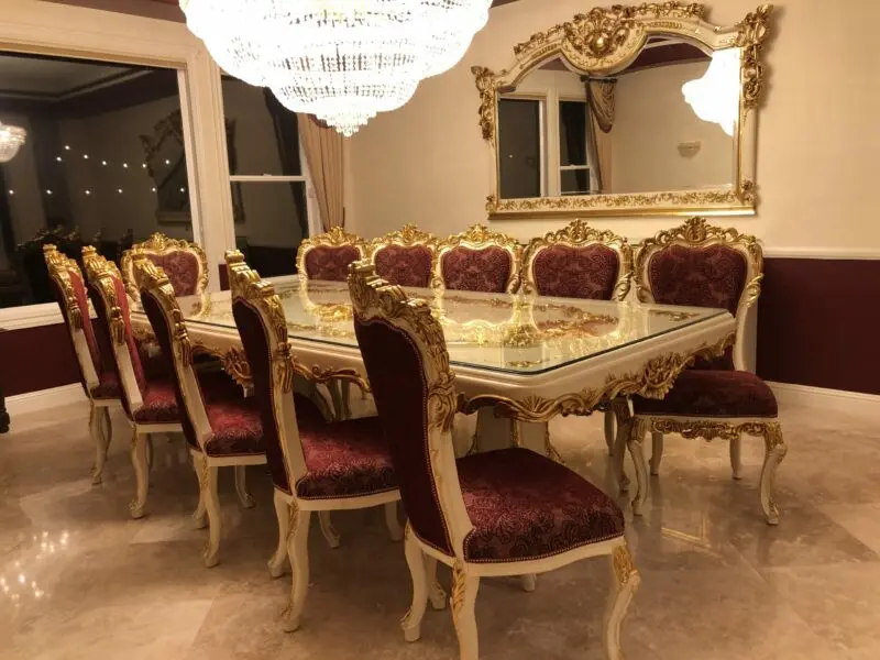 Egyptian furniture style compared to French classical furniture design elements