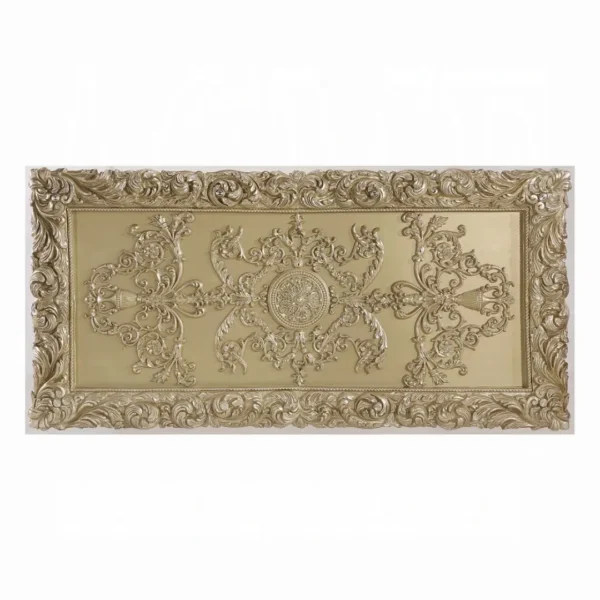 Vatican Champagne Rectangular Dining Table for 8 by ACME - Image 3