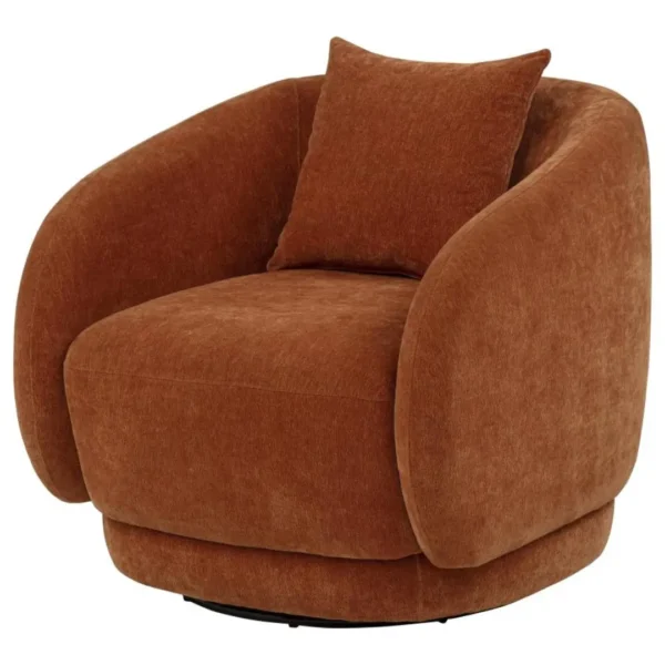 Round Swivel Accent Chair