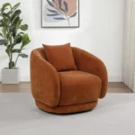 Round Swivel Accent Chair
