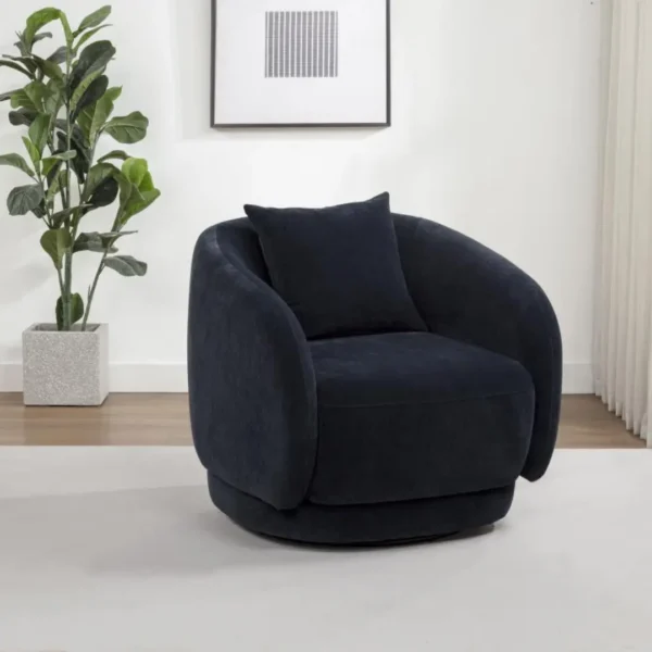 Round Swivel Accent Chair