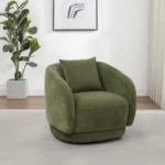 Round Swivel Accent Chair