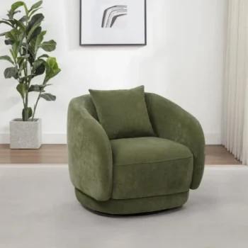 Round Swivel Accent Chair