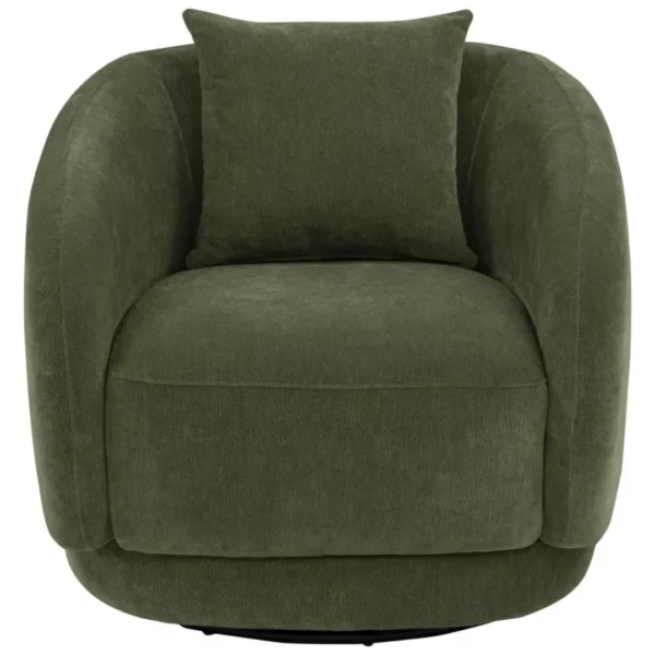 Round Swivel Accent Chair