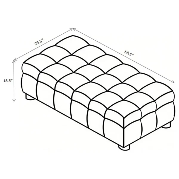 Upholstered Ottoman
