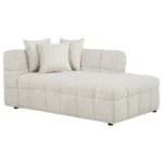 tufted chaise