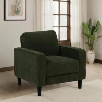 Velvet Upholstered Chair