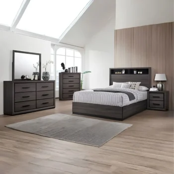 grey bedroom set queen