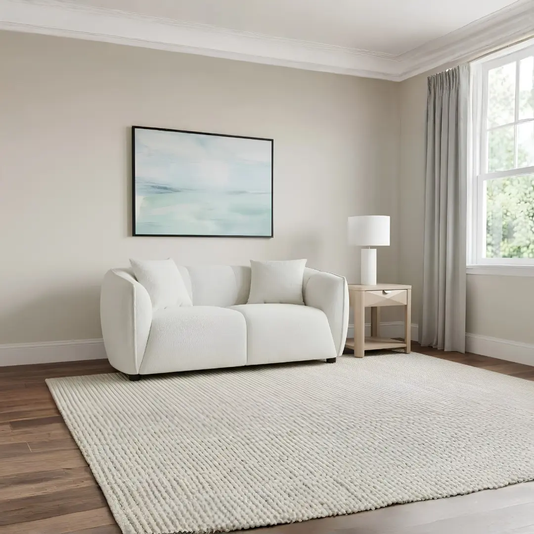 Aleisha Fabric Modern Loveseat Sofa By Coaster Furniture | Mobilia Cleopatra 3 Modern Loveseat Sofa