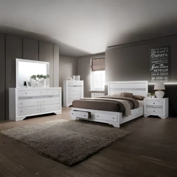 4 piece bedroom set queen