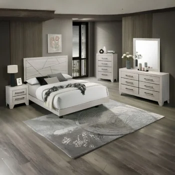 light grey bedroom set