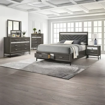 grey bedroom set