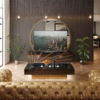 Black and White Living Room