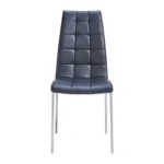 Mat, Shiny Zig Zag Dining Table with 365 Black Chairs