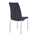 Mat, Shiny Zig Zag Dining Table with 365 Black Chairs
