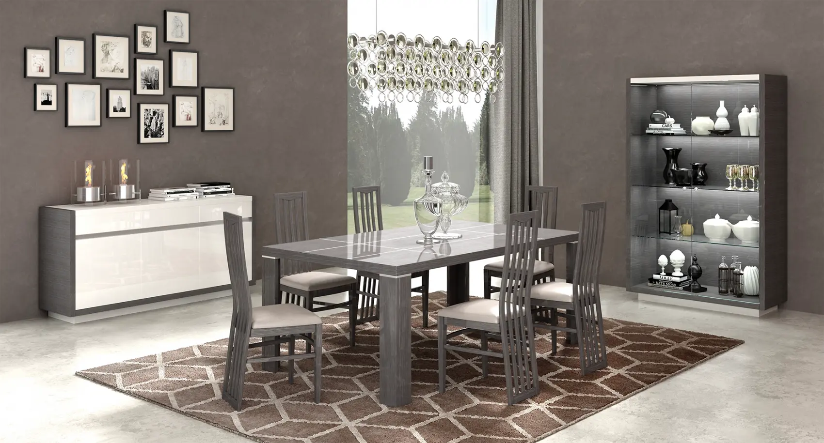 High-end custom made furniture compared with mass produced furniture