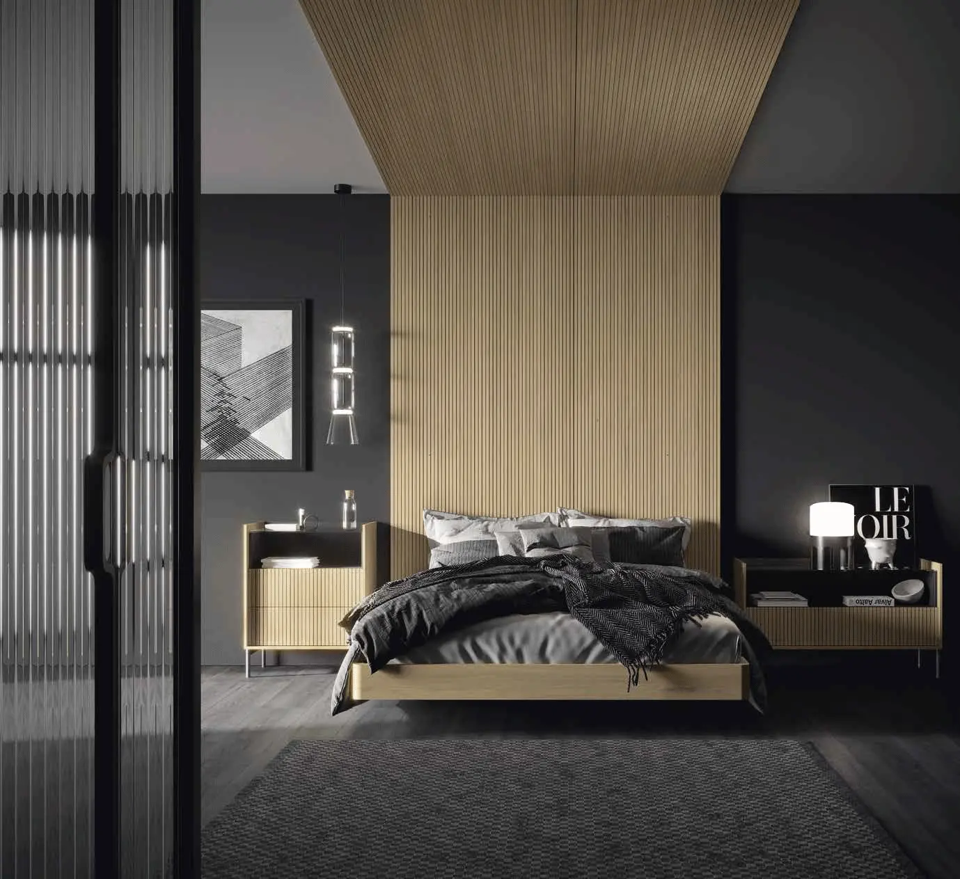 High-end custom made furniture compared with mass produced furniture