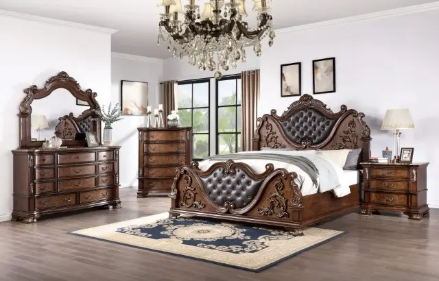 Elegant French style furniture crafted from the best hardwood materials