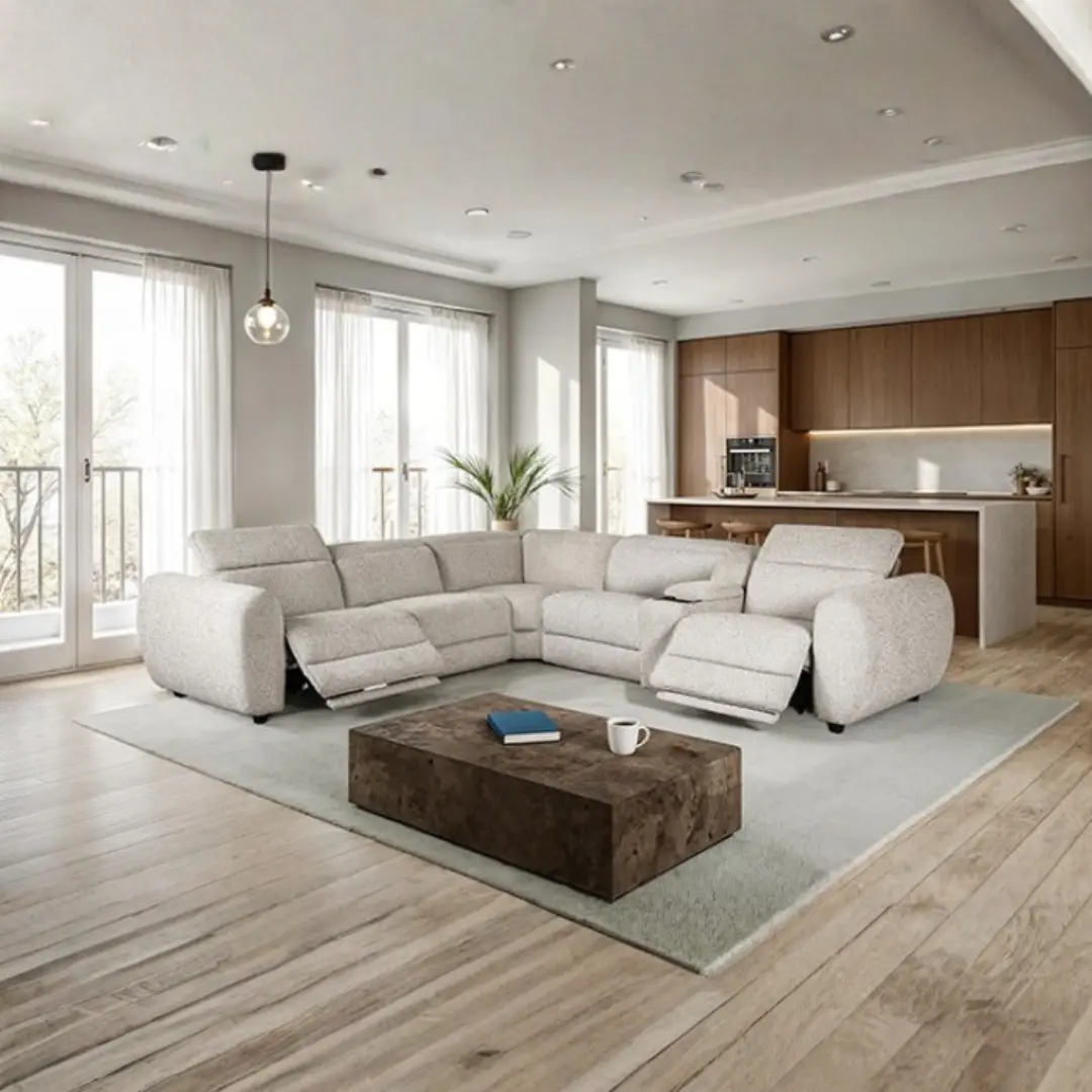 Zander Power Reclining Sectional Sofa By Furniture Of America | Mobilia Cleopatra 3 Power Reclining Sectional Sofa