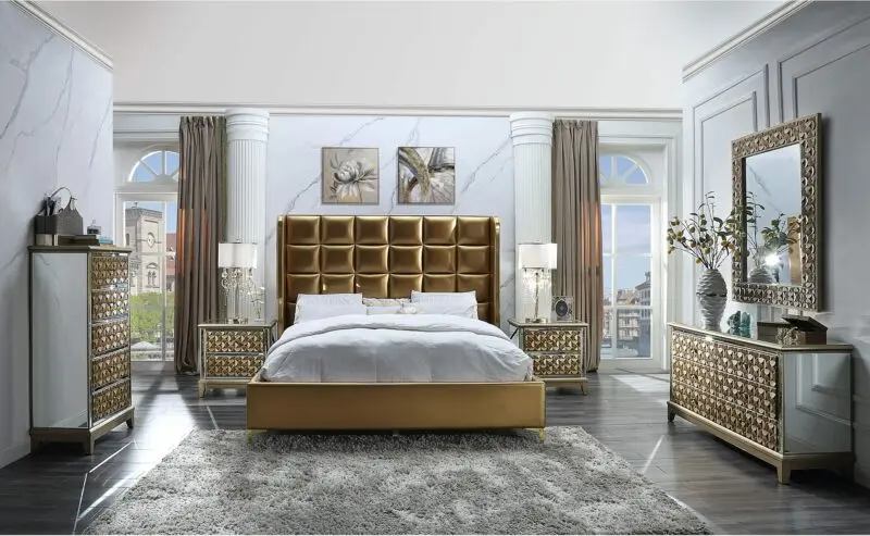 Collection of custom luxury furniture materials