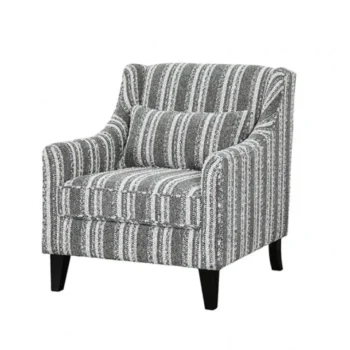 Brown Armchair Stripe