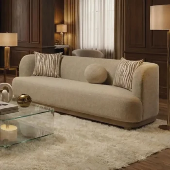 Contemporary Wooden Sofa