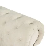 Ammirati Beige Tufted Armchair by Furniture of America - Image 2