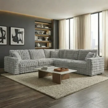 L-Shaped Modular Sectional Sofa