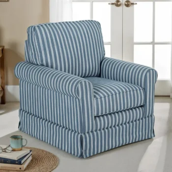 Peggy Striped Accent Chair by Furniture of America