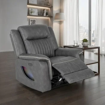 Gray Power Lift Chair Recliner