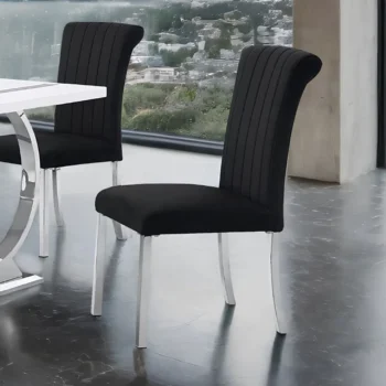 Horley Silver Dining Table Set for 6 by Furniture of America |