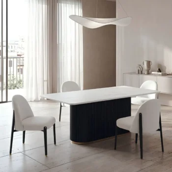 Borden 5 Pc Black Modern Contemporary Dining Room Sets by Furniture of America |