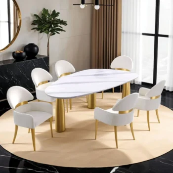 Northam Contemporary Dining Table Set for 4 by Furniture of America | Egyptian handmade furniture - Royal villa furniture - Dubai style furniture - Turkish classic furniture - Baroque luxury furniture - Victorian Furniture - Custom Made Furniture - Luxury Furniture